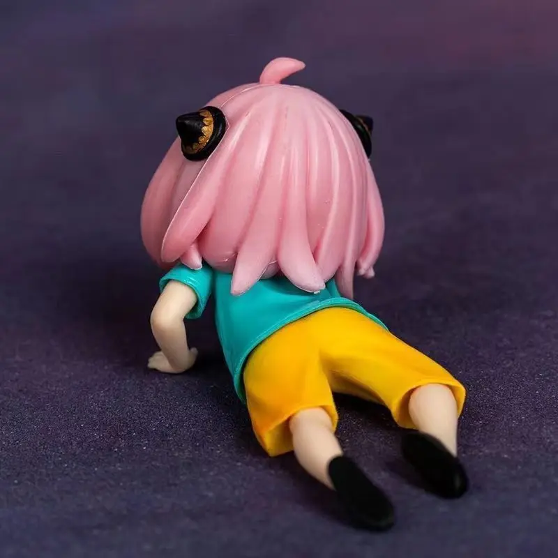 Spy x Family Anya Car-mounted Case Figurine Cute Anime Gift Statue Model for Desktop - view 4