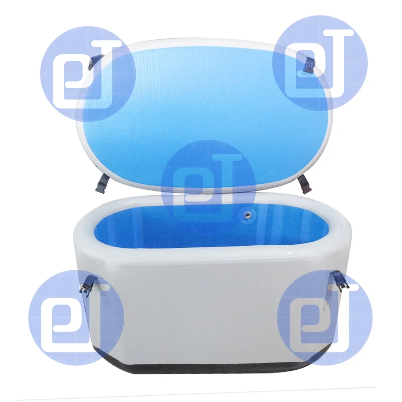 Spot sale New design cold plunge made of new material double wall PVC fabric ice bath