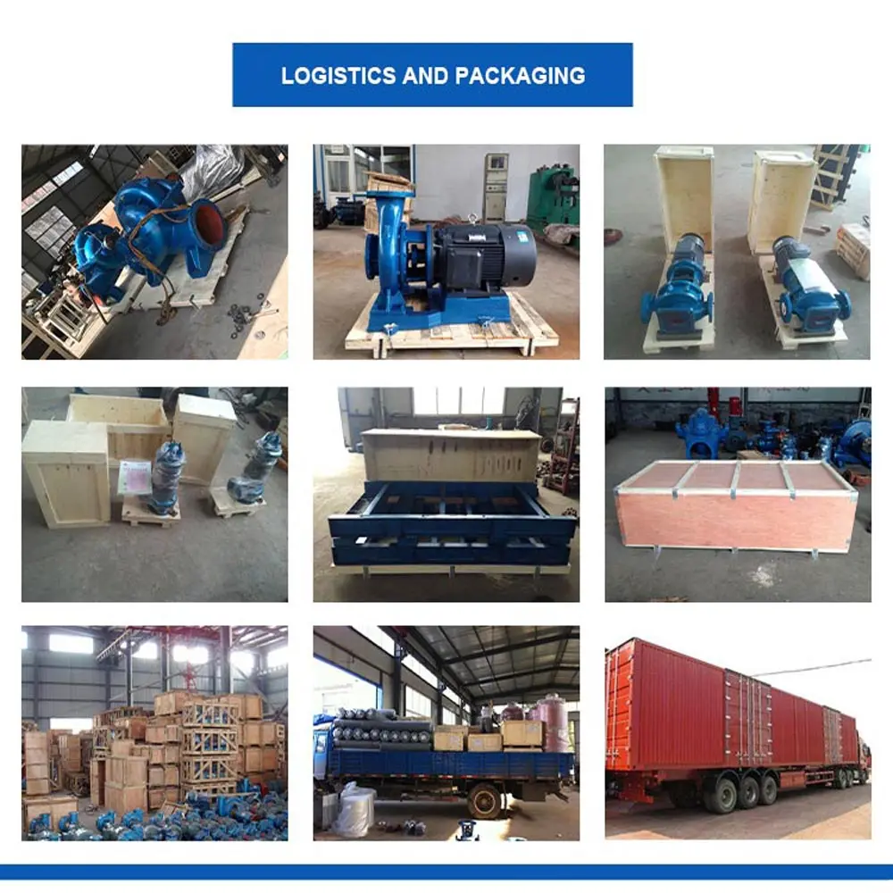 

Тяжелый горизонтальный разъемный корпус Центробежные насосы с двойным всасыванием Ирригационный сельскохозяйственный водяной насос