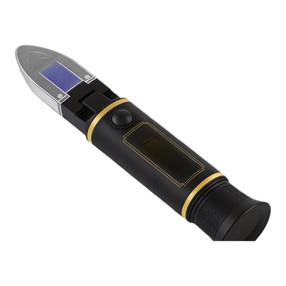 Handheld 4-in-1 Refractometer for Antifreeze Ethylene Glycol Propylene Glycol Battery Electrolyte Windshield Washer Fluid