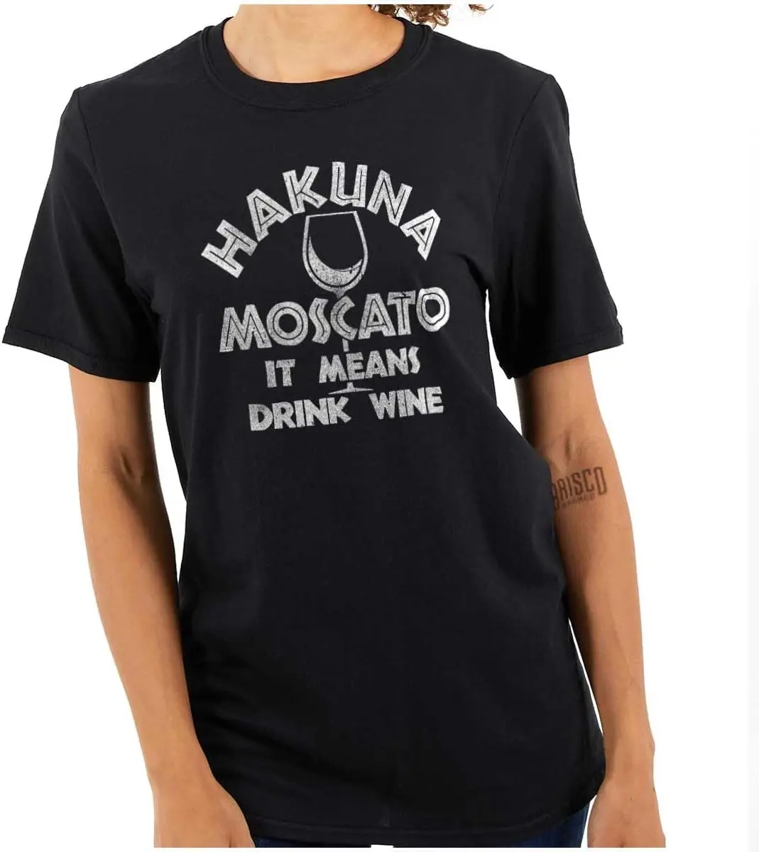 Moscato Means Drink Wine Funny Womens Graphic T Shirt Tees