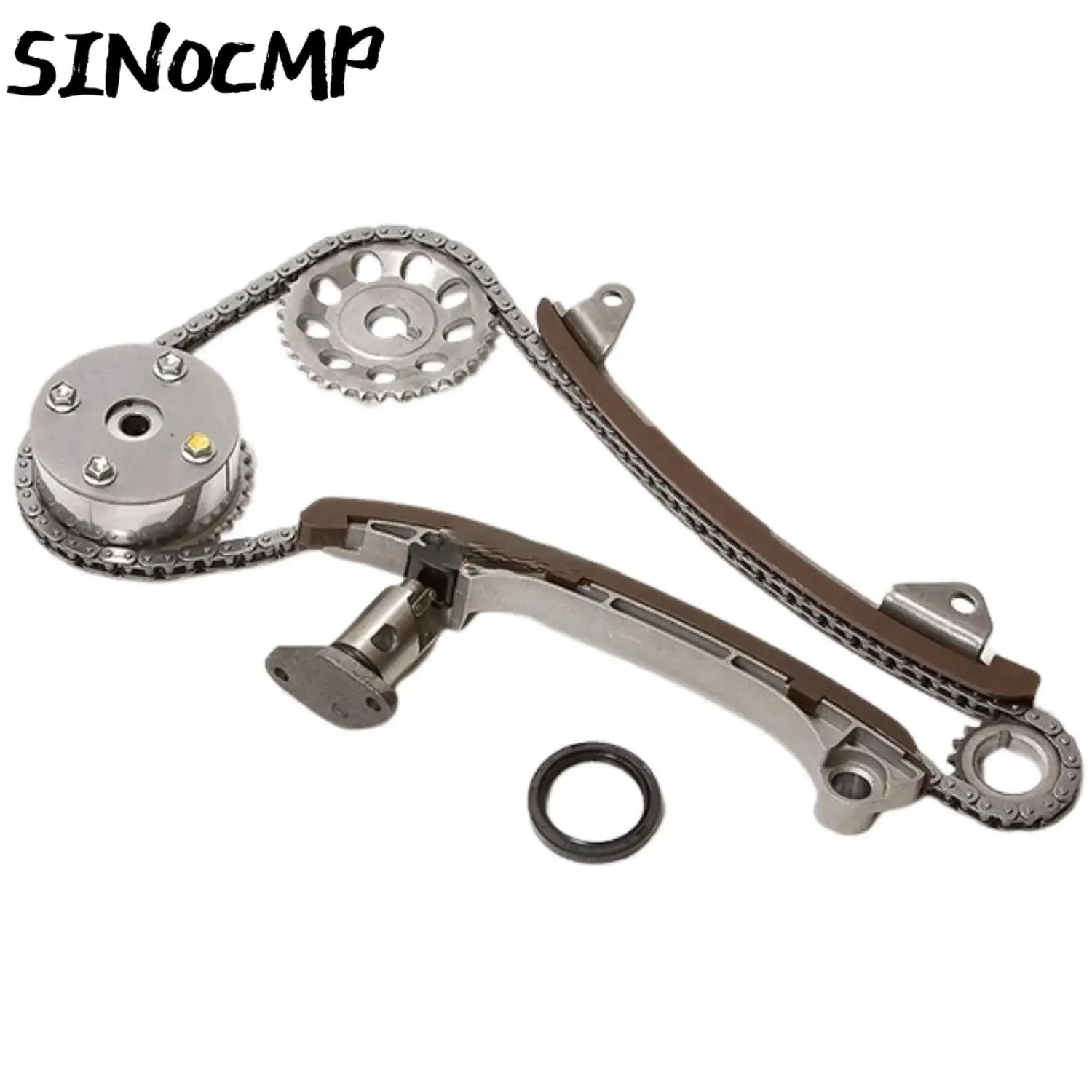 

1 Set Timing Chain Kit 13561-88600 13521-0D010 ForToyota Celica 2000-2006 GTS Matrix Corolla 1.8 2ZZGE Timing Components Parts