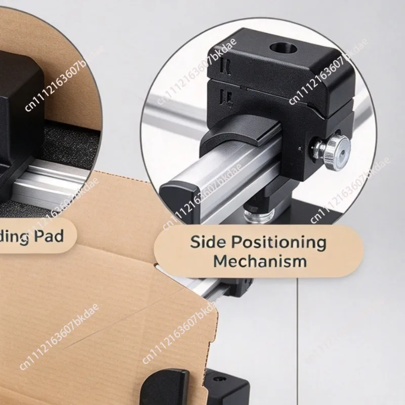 Aircraft Box Folding Auxiliary Fixture Adjustable Size Paper Box Auxiliary Machine Packing Tool Special Folding Carton Artifact