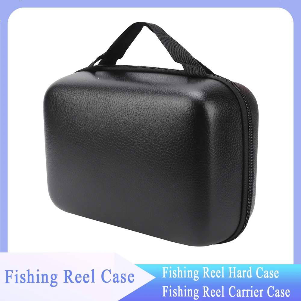 Чехлы для рыболовных катушек, чехол из искусственной кожи, жесткий защитный чехол для рыболовной катушки, чехол для хранения, чехол для рыболовной катушки