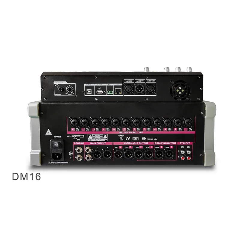 AUDIO Mixer speaker accessories 16 20 24 32 Channel Dj Professional Audio Digital Mixer Mixing Console professional audio video