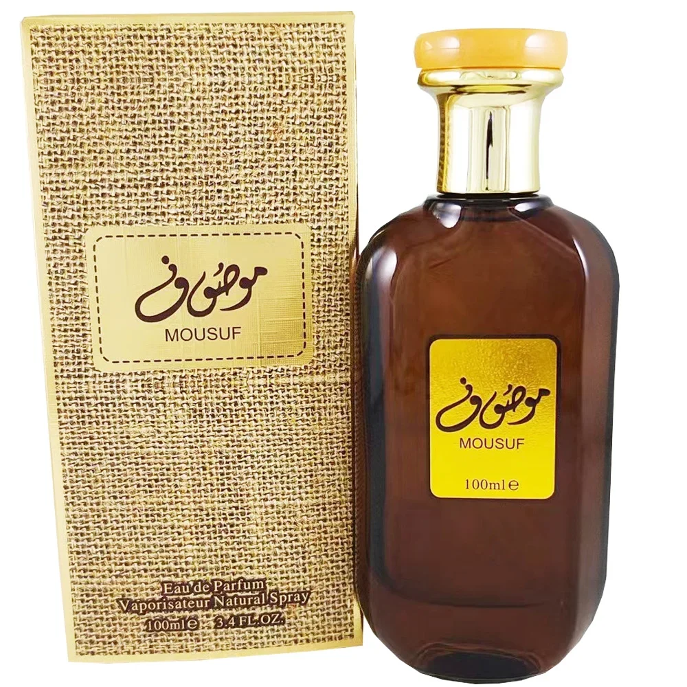 

100ml Original High Quality Dubai MOUSUF Arabian Men's Perfume Long Lasting Fragrance Cologne for Men and Women Light Fragrance