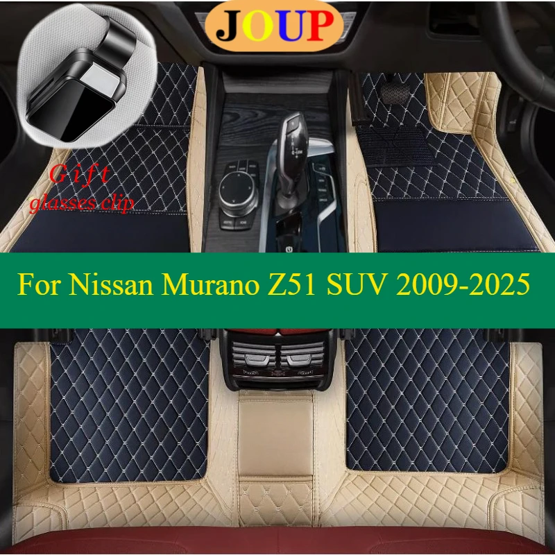 

For Nissan Murano Z51 SUV 2009-2025 Car Floor Mats Custom All Weather Custom Carpets Covers Left /Right Hand Drive