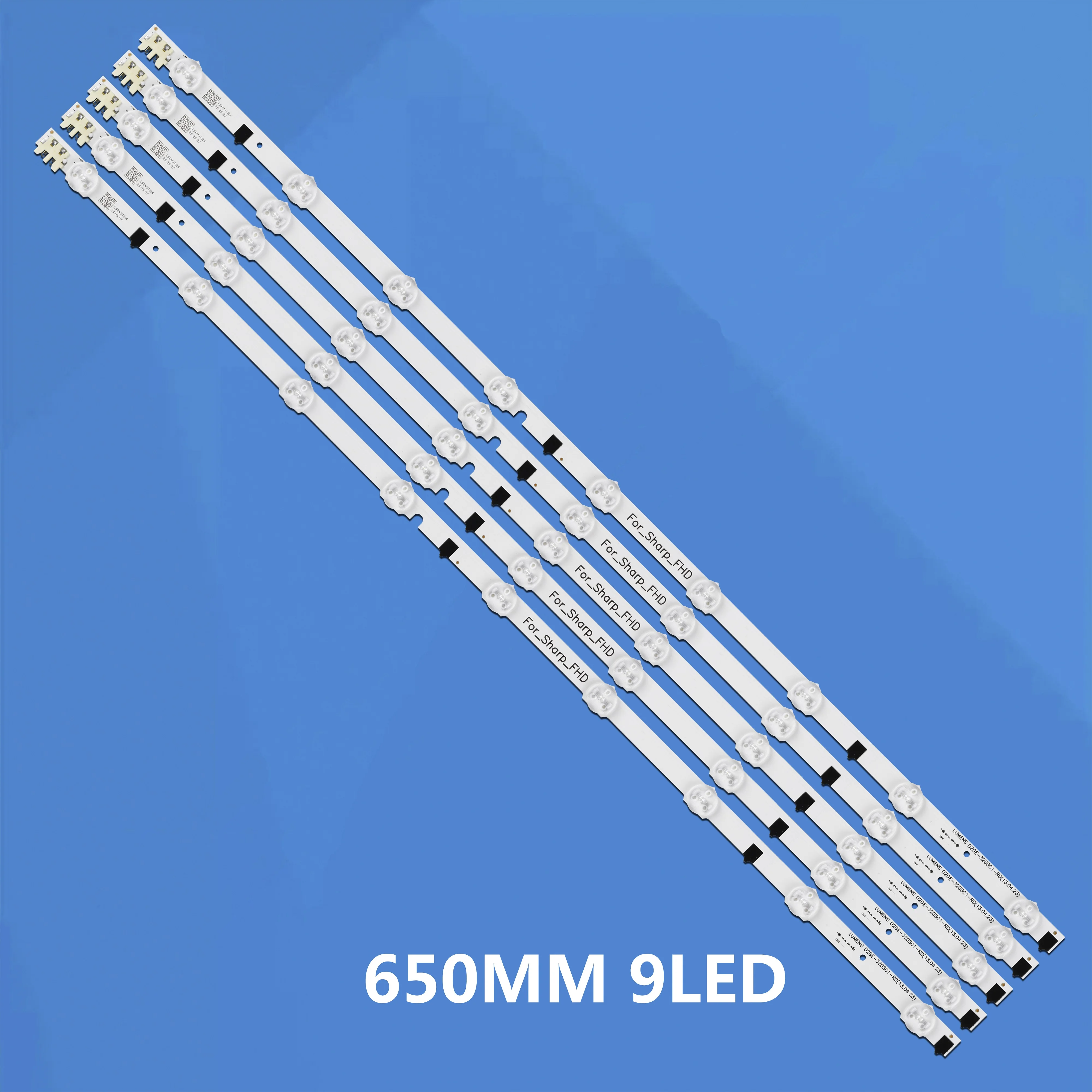 

5 шт./лот, 650 мм, 9 светодиодов, подсветка D2GE-320SC0-R3 для Samsung 32 дюйма UA32F4088AR UA32f4100AR Ue32f5000