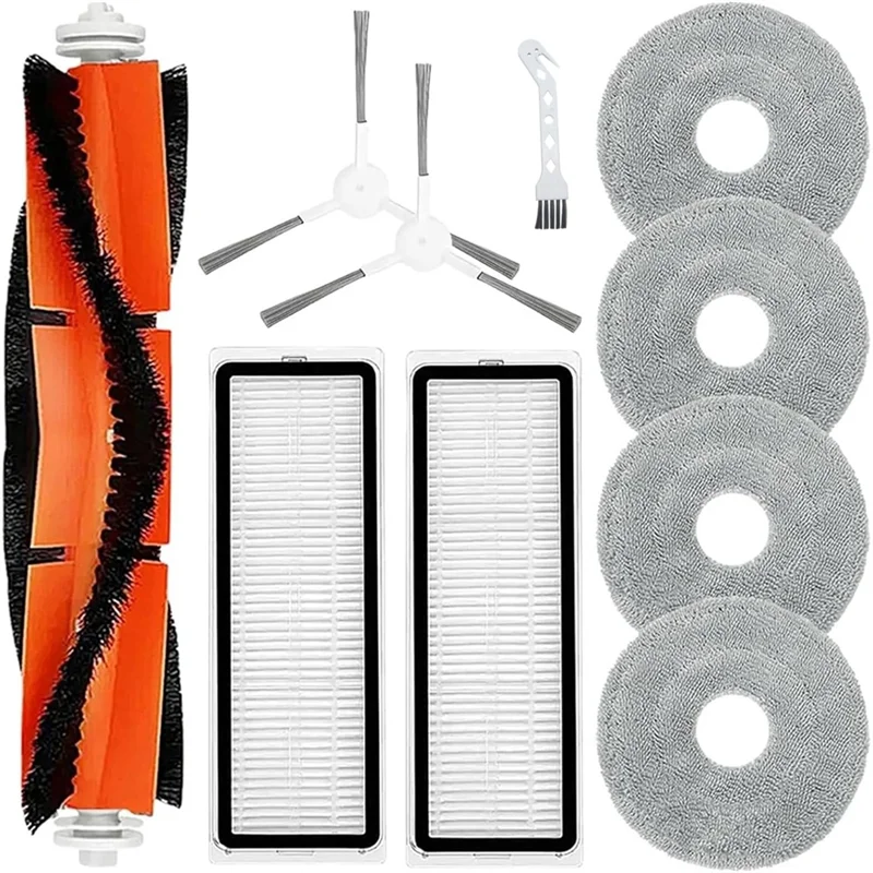 

A56T-Replacement Main Side Brush Hepa Filter Mop Cloth For Xiaomi S20 Plus S20+ Robot Vacuum Cleaner Parts
