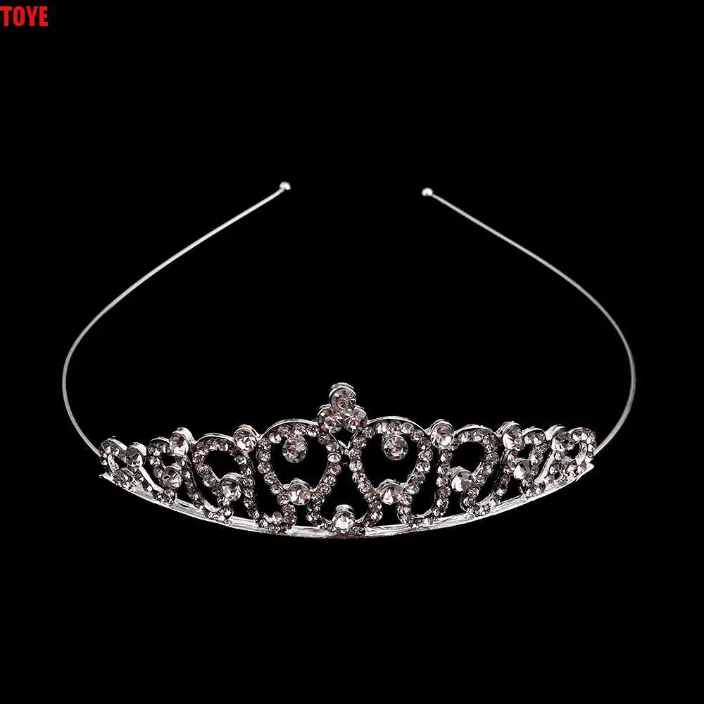 

Heart Hair Jewelry Tiara Head Piece Stunning Tiaras Crowns Headbands Bridal Wedding Jewelry Crystal Rhinestone Crown Headband