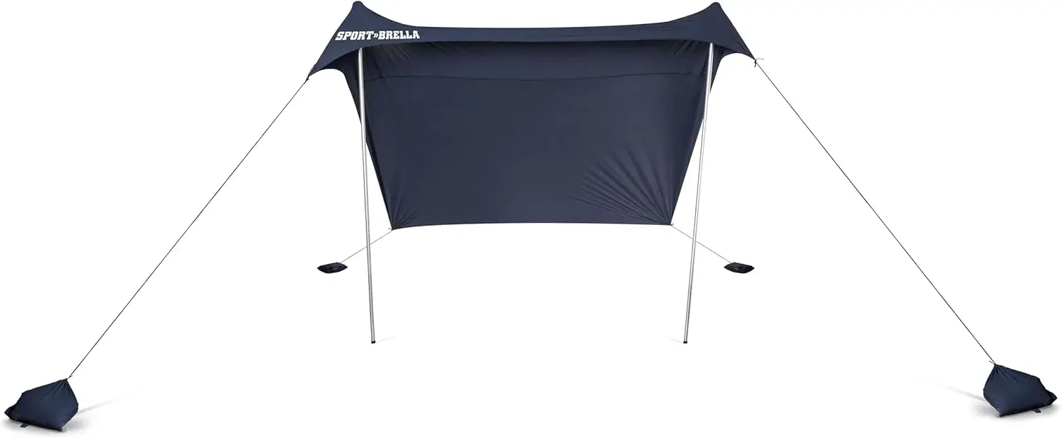 Shelter UPF 50+ Sun and Rain Canopy for Camping, Beach and Sports Events (10x10)