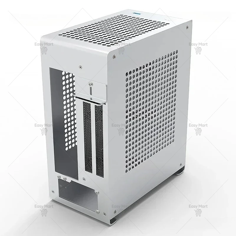 A1p all-aluminum simple A4 ITX mini chassis single display 1u power supply portable backpack host