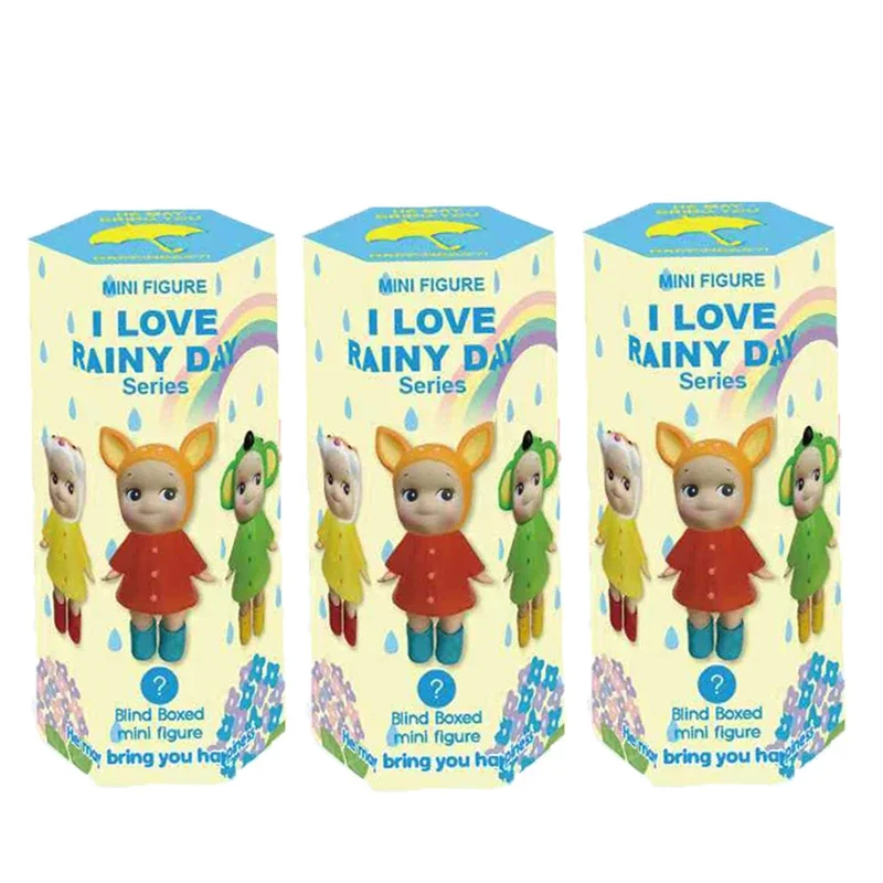 

Милая мини-фигурка, аниме-персонаж, модель куклы, украшение, игрушка, детский подарок, коробка-сюрприз S Angle, серия «Я люблю дождливый день», слепая коробка