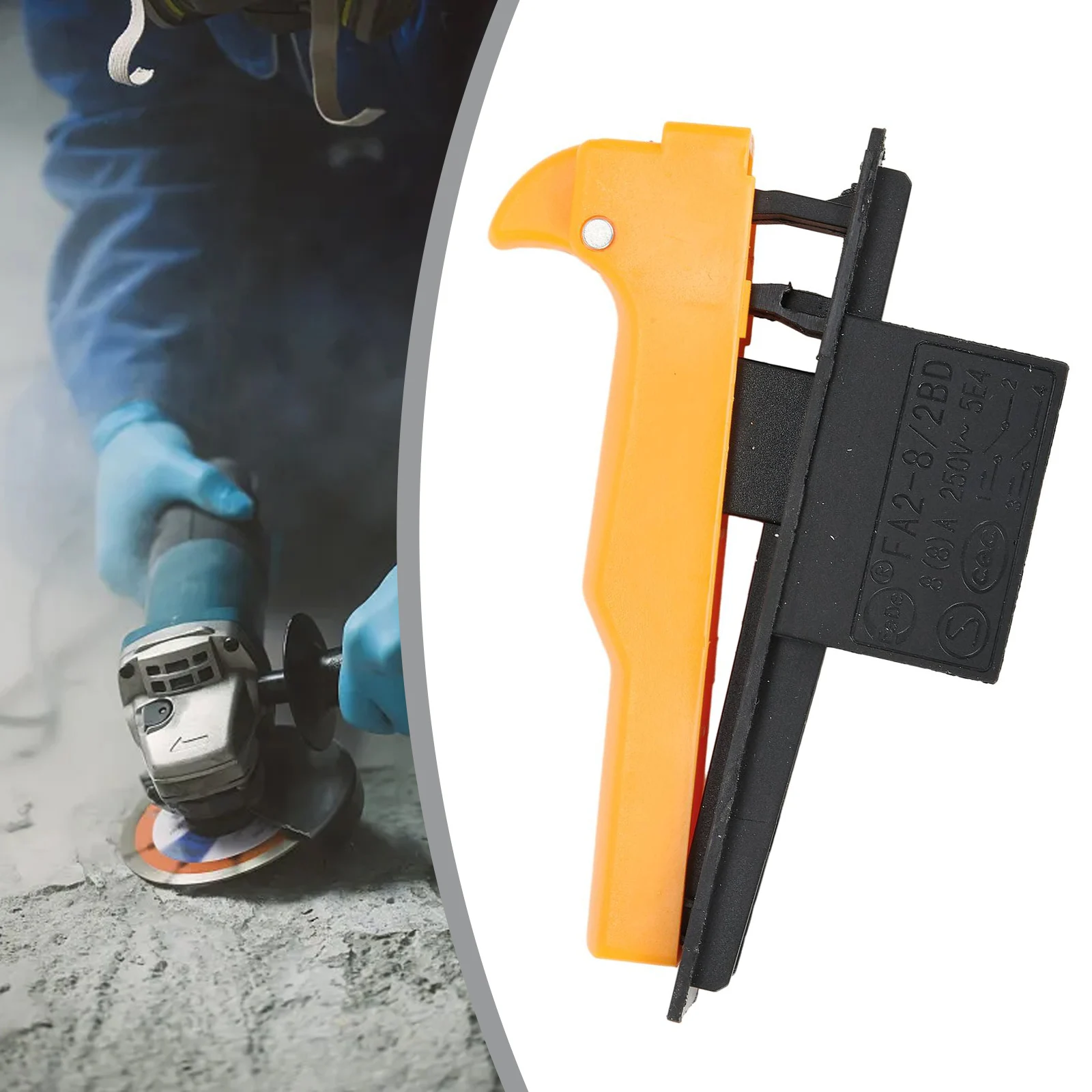 Get Back to Work with Our Easy to Install Electric Tools Trigger Switch Replacement for 150 Angle Grinder Order Today!