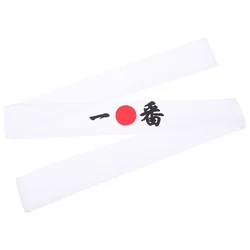 Japanese Headband Hachimaki Headband Sushi Chef Karate Bandana Headbands Headwear Samurai Headband Sports Exercise