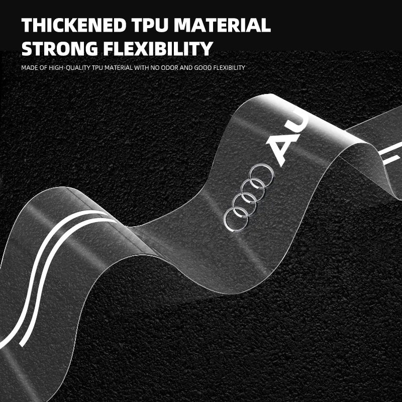 /شفاف سيارة جذع شارة واقية ملصق لأودي A1 A3 A4 A5 A6 B5 B6 B7 B8 C5 C6 C7 A7 A8 Q3 Q5 8V اكسسوارات السيارات #5