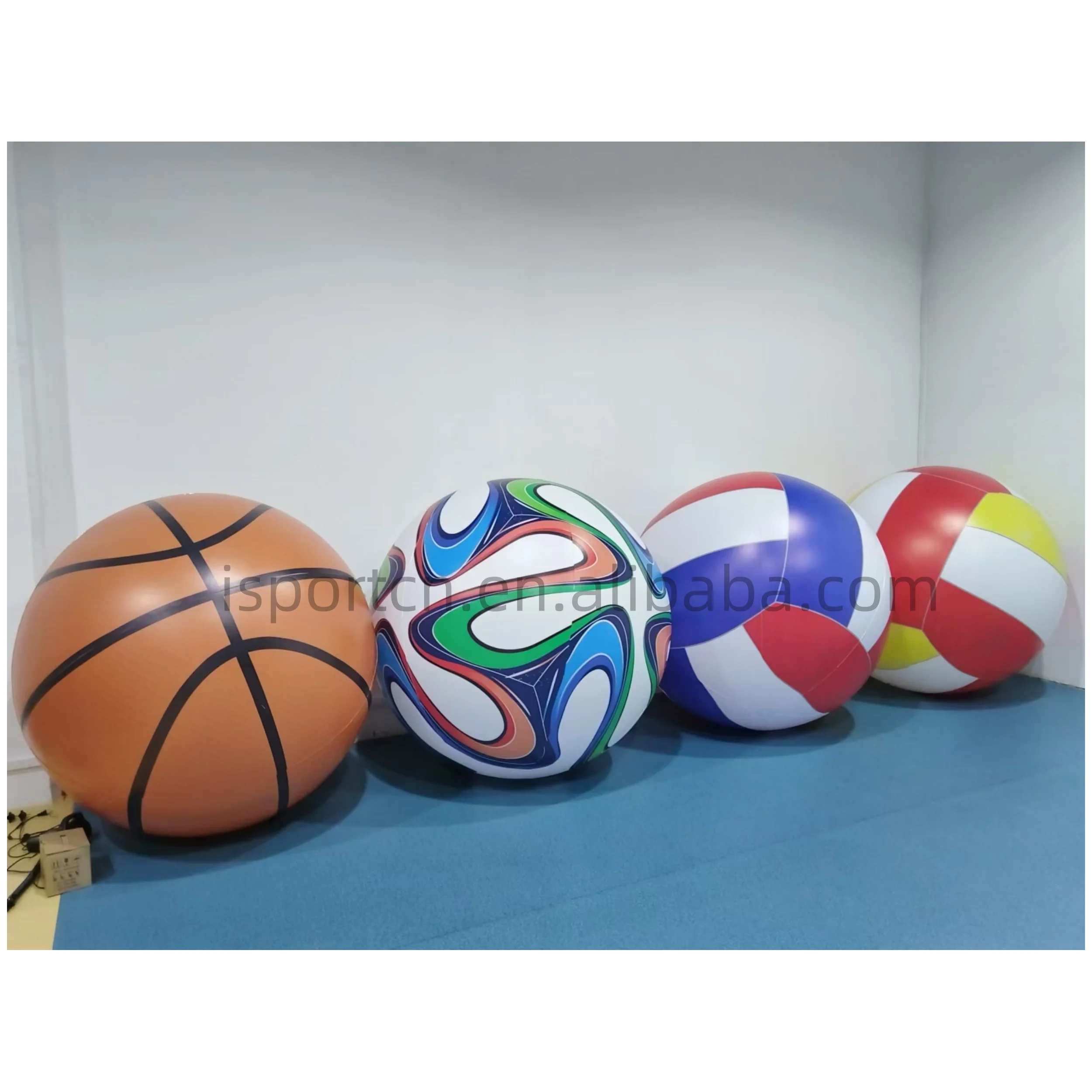 1.5 م 2 م كرة سلة عملاقة قابلة للنفخ عالية الجودة