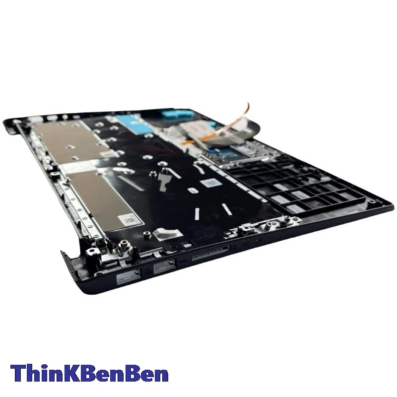 Las Latin Spaans Zwart Toetsenbord Hoofdkast Palmsteun Omslag Voor Lenovo Ideapad S340 14 14iwl 14api 14iil 14iil 14iml 5cb0s18507