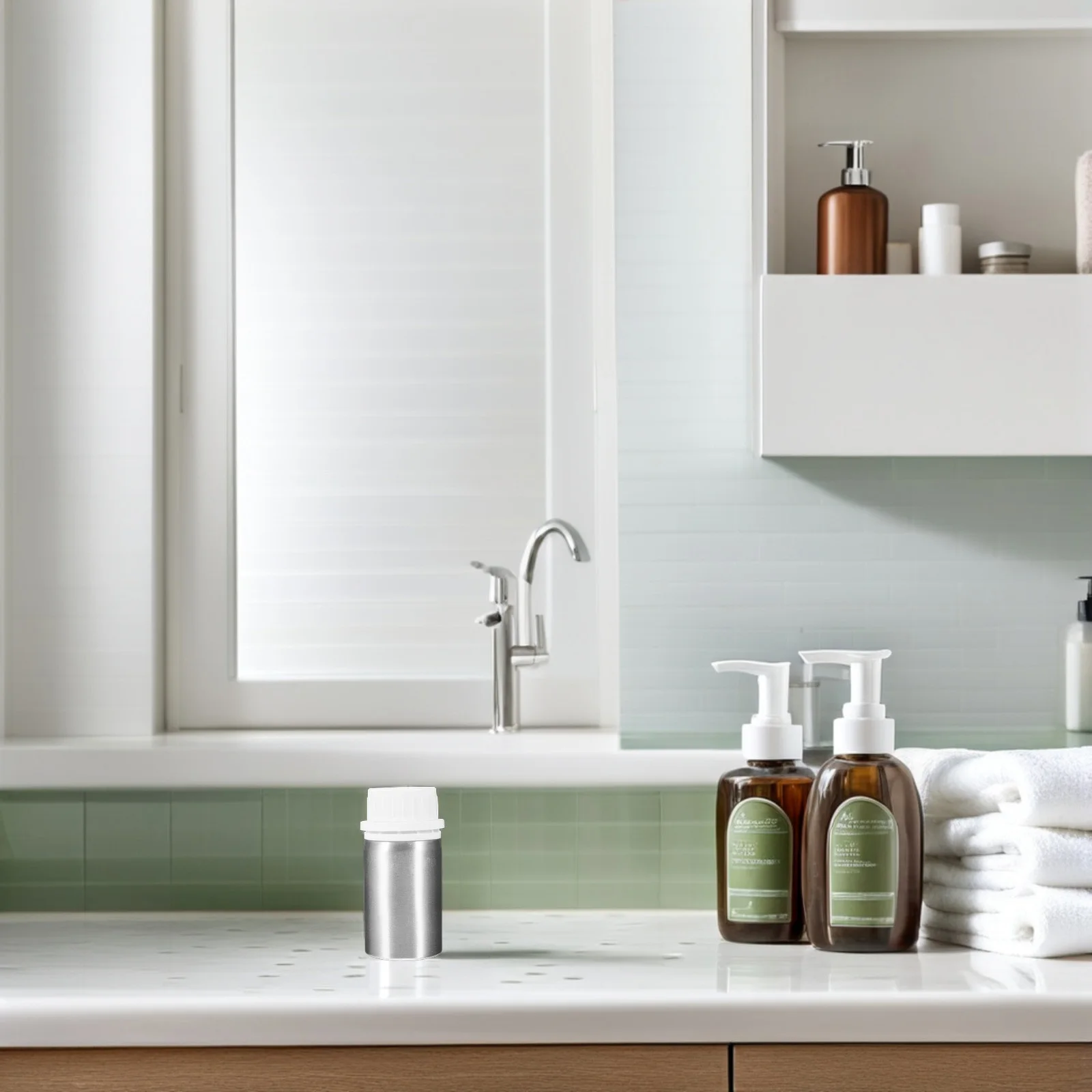 

2Pcs Travel Essential Oil Bottles 50ml Refillable Perfume Containers Portable Leakproof Mini Oil Dispenser Perfume Bottles Empty