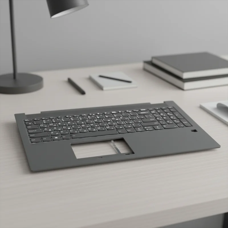 

Серый верхний чехол с упором для рук, клавиатура с подсветкой для Lenovo Ideapad Flex5 15 15ALC05 15IIL05 15ITL05 5CB0Y99229