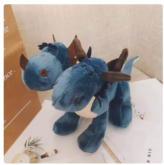 Jouets en peluche de dinosaure pour enfants, poupées en peluche de dessin animé pour enfants, cadeau d'anniversaire pour garçons, 26cm, nouveau, 1 pièce