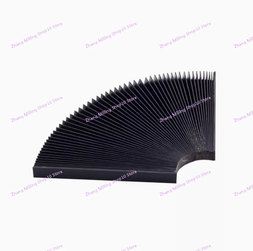 CNC Milling Machine Flexible Guard Dust Cloth Protective Flat Accordion Bellows Dust Cover Tool 1.5 Meters*15mm