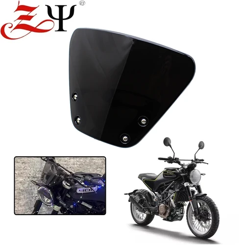 Imagen 1 del producto Visera deflectora de parabrisas para Husqvarna Svartoilen 401, 250, Vitpilen 401, 250, 2018, accesorios de motocicleta