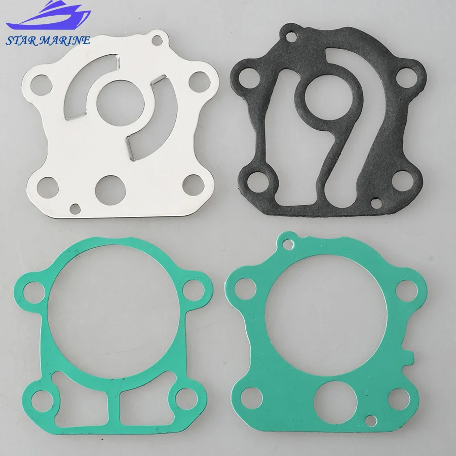 ชุดใบพัดปั๊มน้ำ 6H3-W0078 พร้อมตัวเรือน 6H3-W0078-00 สำหรับเครื่องยนต์ยามาฮ่า 2 จังหวะ 50 60 70 แรงม้า นอกเรือ 6H3-W0078-A0 18-3465