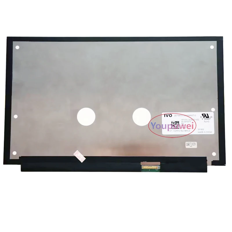 

13.3'' Laptop Lcd screen For HP Elitebook 830 G5 replacement Display M133NVF3 R0 Panel 1920*1080 40-pins IPS 120Hz