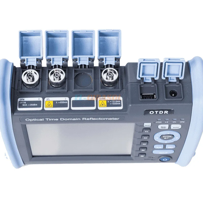 NK6000 OTDR 1310/1550/1625nm 32/30/30dB 256km Touch Screen Optical Time Domain Reflectometer with VFL OPM OLS