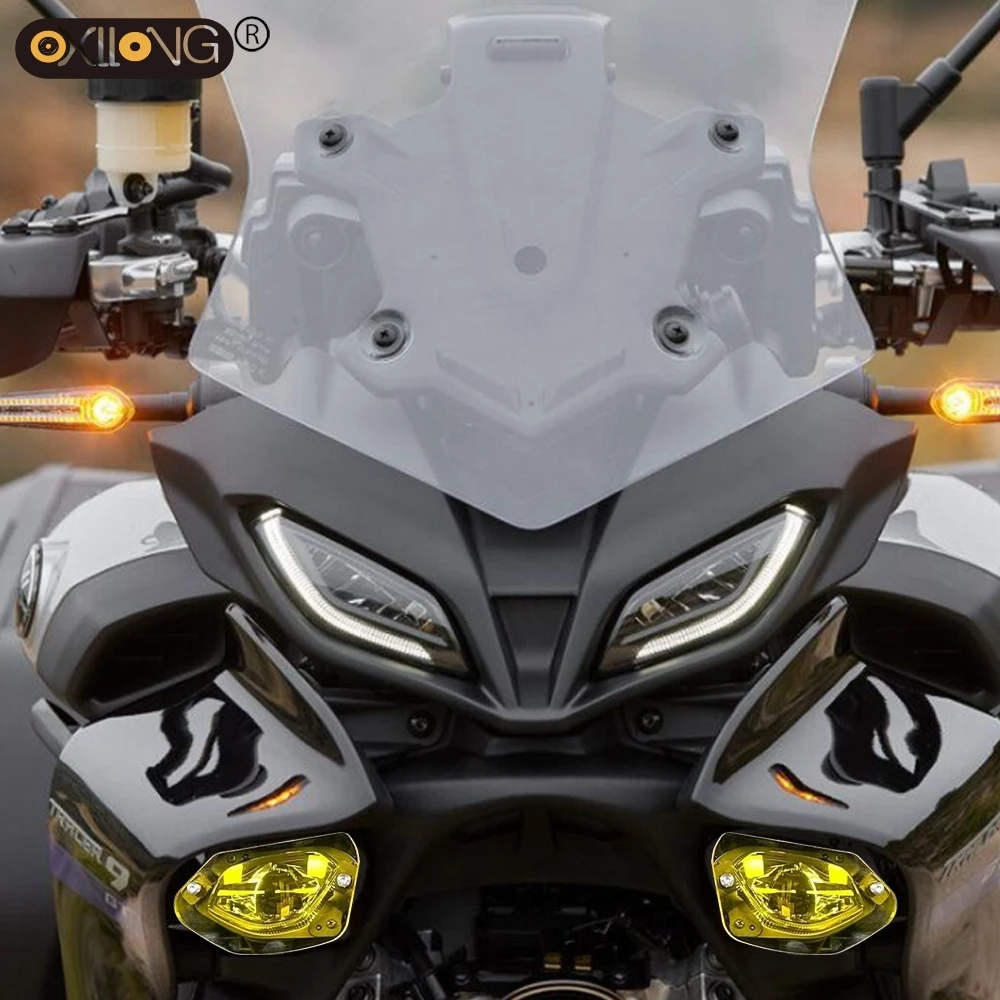 For Yamaha Tracer 900/GT 2021 2022 2023 2024 Tracer 9/GT Tracer9GT Motorcycle Auxiliary Fog Light Protection Gurad Accessories