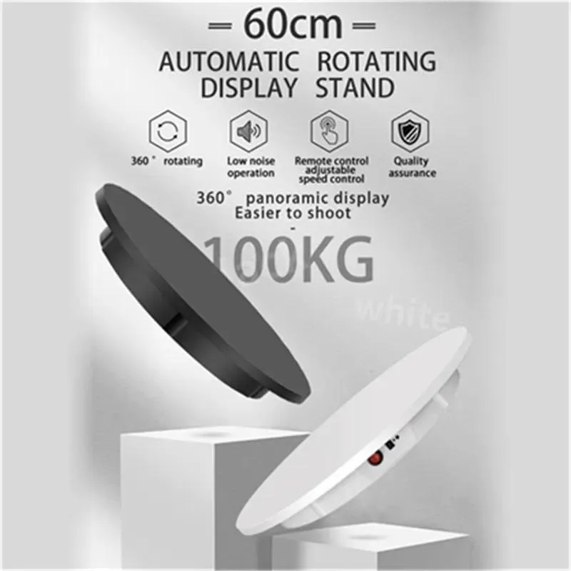 Electric Turntable Display Stand for Photography 3D Remote Control Rotary Table Bracket Product Showcase Scanning Platform