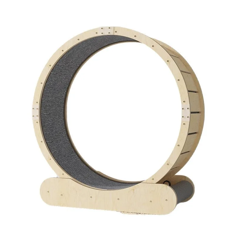 Solid wood treadmill, cat toy products, universal treadmill for cats and dogs