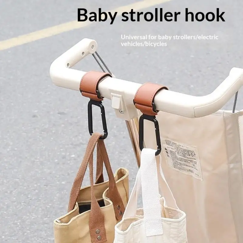 Universal Stroller Hooks Clip Heavy Duty Hanging Organizer For  Bags Uses For Prams Shopping Carts Car Seats Baby Carriers