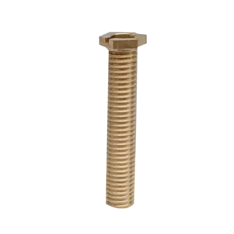 Colador fregadero cocina, tornillo grueso, colador cobre, pernos roscados desecho, Conector tornillo, accesorios