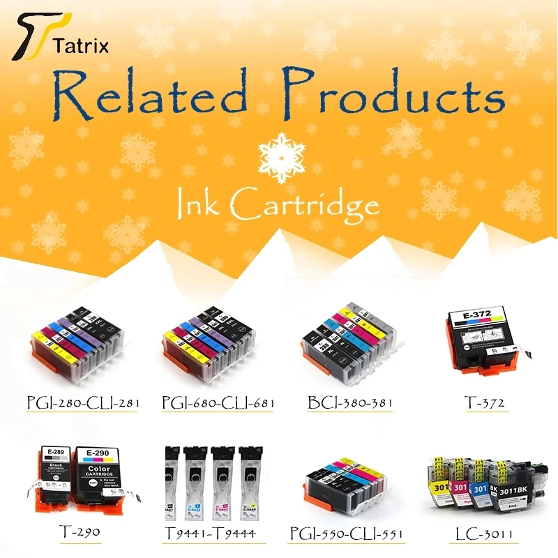 

Tatrix for Epson T202XL 202XL Compatible ink cartridge For Epson Expression XP-6000/XP-6001/XP-6005/XP-6100/XP-6105 Printer