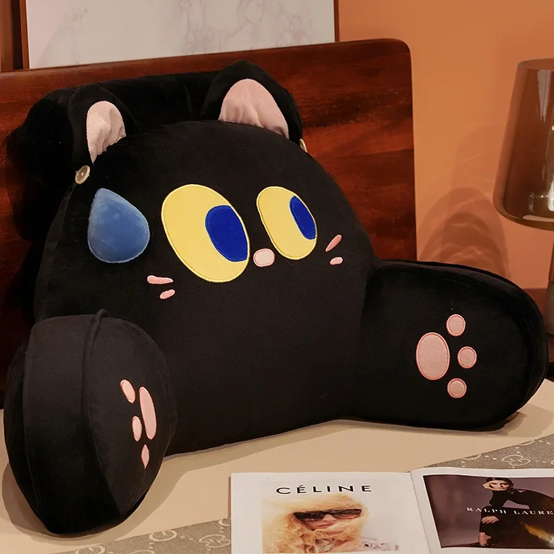 

Cartoon Cute Animal Soft Plush Stuffed Doll Pillow Bedside Cushion Sofa Backrest Detachable Washable Lumbar Support Neck Pillow