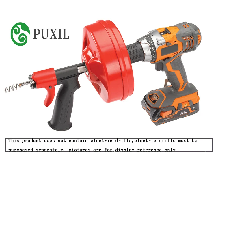 R3 hand cranked electric pipe unclogger, sewer floor drain, toilet, kitchen toilet, sitting tool, divine tool