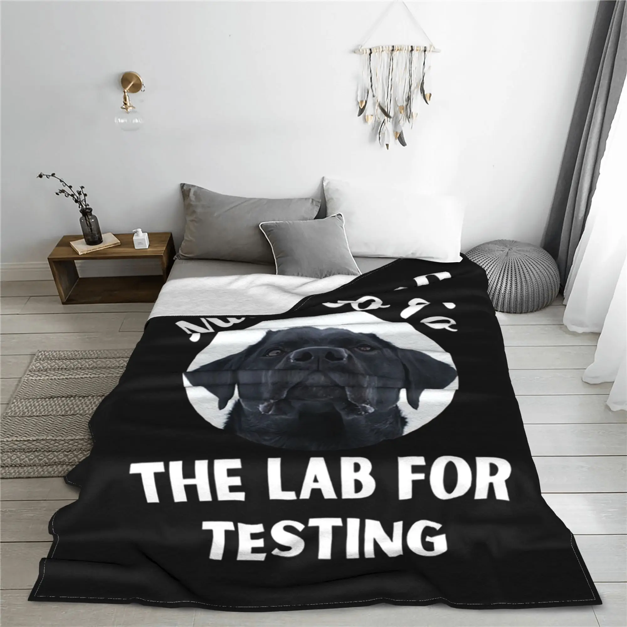 All Food Must Go To The Lab For Testing Blanket Multi-function Fleece Sofa Throw Blanket for Home Travel Throws Bedspread Quilt