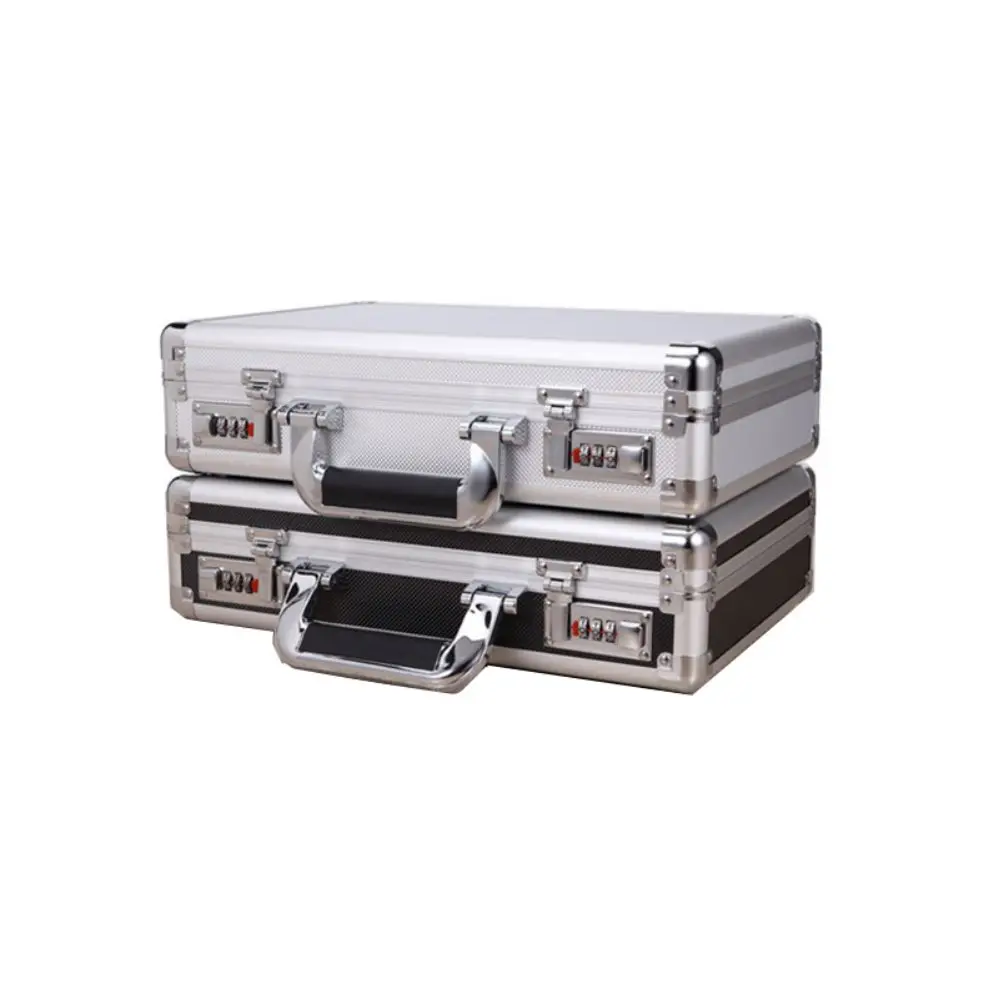 xx-Factory Portable Customsilver Aluminum Portable Safety Guitar Case Knife Case