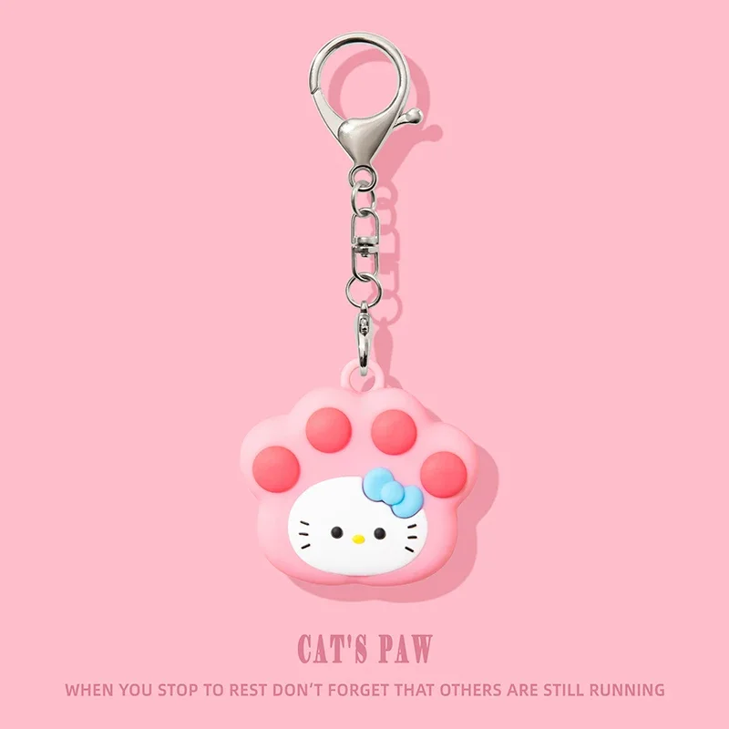 Cute Cartoon Silicone Case for AirTag Shockproof Protective Keychain Cover
