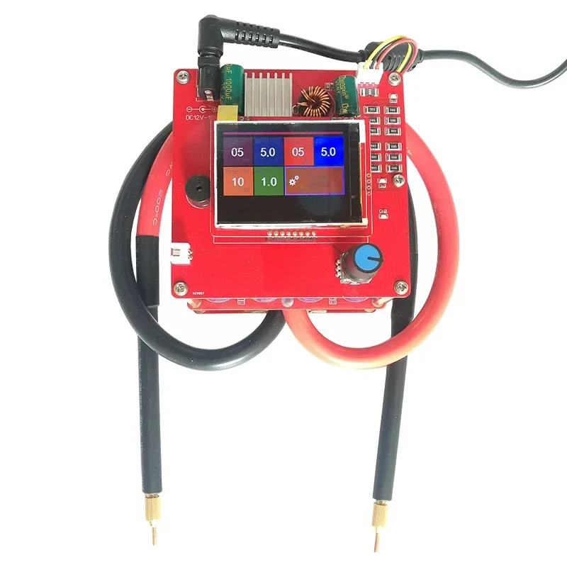 

1600F Capacitor Portable Handheld Pulse Spot With LED Digital Display 18650/21700 Battery Welding Equipment