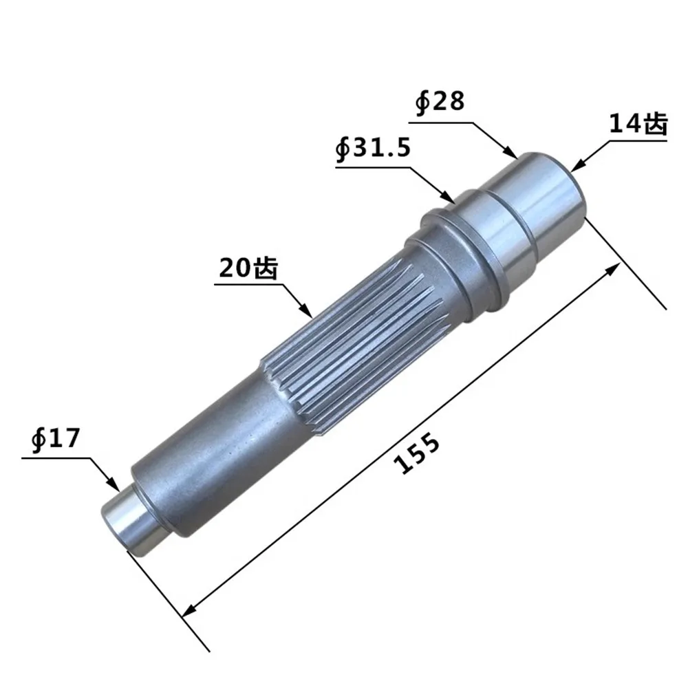 For AP1904F AP1563J AP1665 NJ204E NU205 6025 Doosan DH70 XCMG XE55D 60 80D Motor Shaft Large And Small Bearings Skeleton Oil Sea