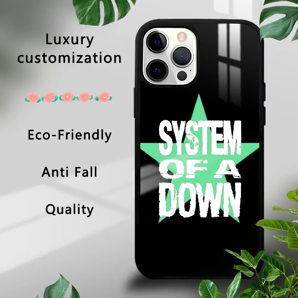 

System Music Down Cool Phone Case For IPhone 16 15 14 13 12 11 Pro Xs Max Mini Plus Celulares Hard Funda