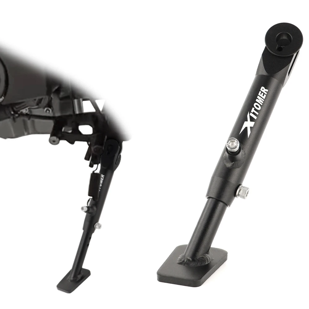 

Motorcycle For Honda CB500X CBR500R CB500F CBR400R 2022-2024 CB500 HORNET NX500 Aluminum Adjustable Side Stand Holder Kickstand
