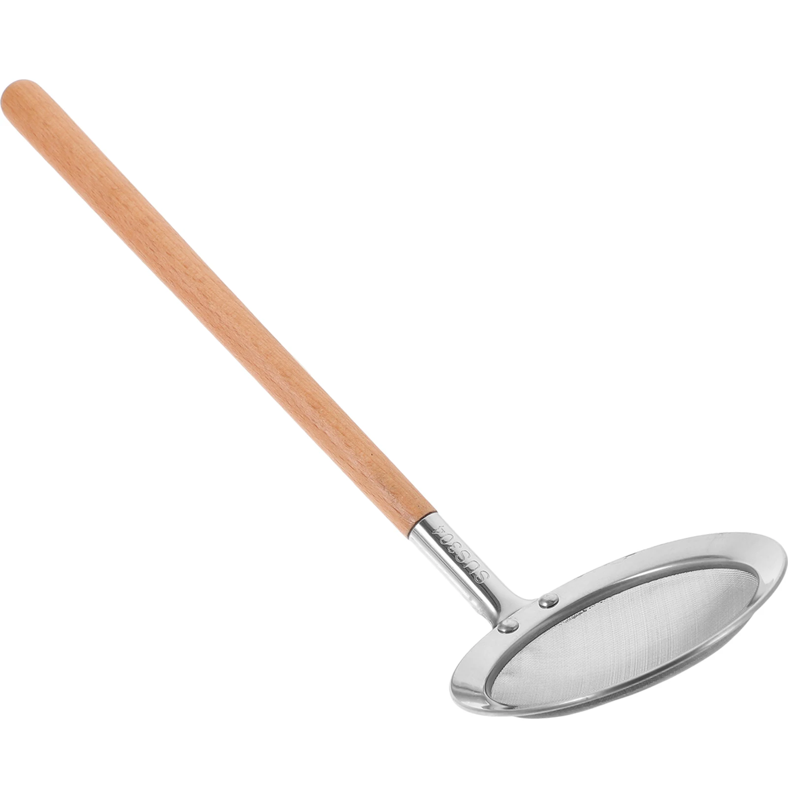 

Fire Pot Ladle Stainless Steel Wooden Handle Food Strainer Skimmer Colander Cooking Spoon Kitchen Utensils Colander Ladle