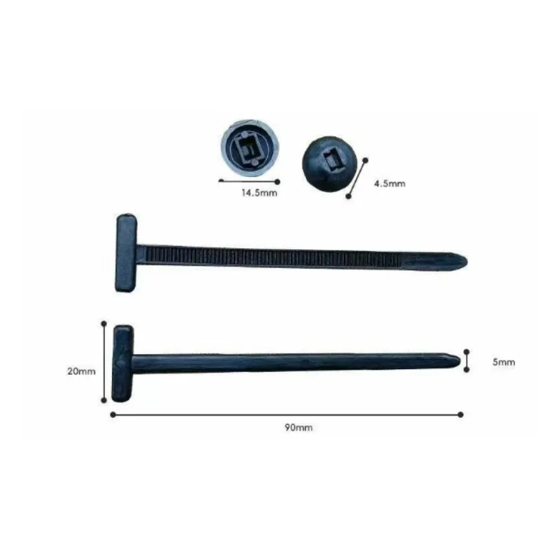 العالمي الذاتي قفل النايلون رباط للكابل مشبك البريدي العلاقات البلاستيك سيارة السحابات الجسم مقاطع ثابتة اكسسوارات اكسسوارات السيارات