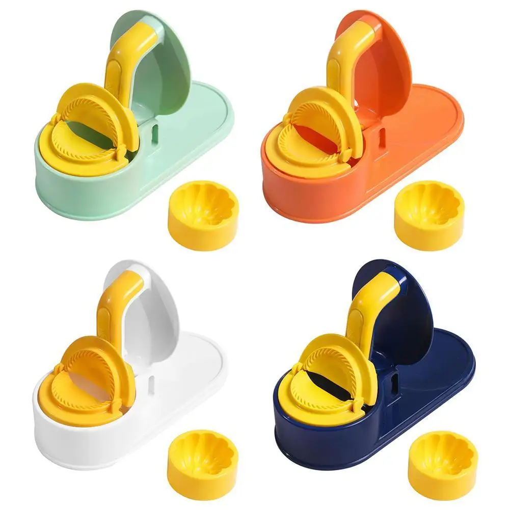 

Пресс-форма для обертки теста для пельменей, кухонная форма для выпечки F7m5, 2-в-1, эффективная машина для изготовления пельменей, ручной инструмент для приготовления теста, инструмент для пельменей