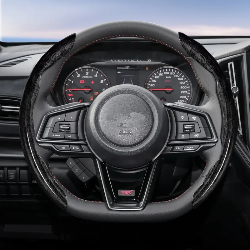 Suitable for Subaru Wood Steering Wheel Cover Outback Forester Impreza Ascent Crosstrek Legacy Wrx Brz Solterra Levorg 2025