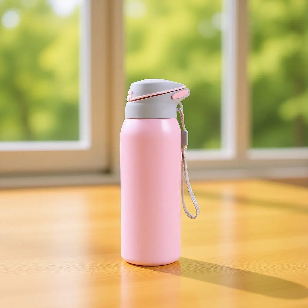 Double Layered Insulated Nursing 500Ml Stainless Steel Travel Mug for Formula Hot Cold Drinks Leak Proof